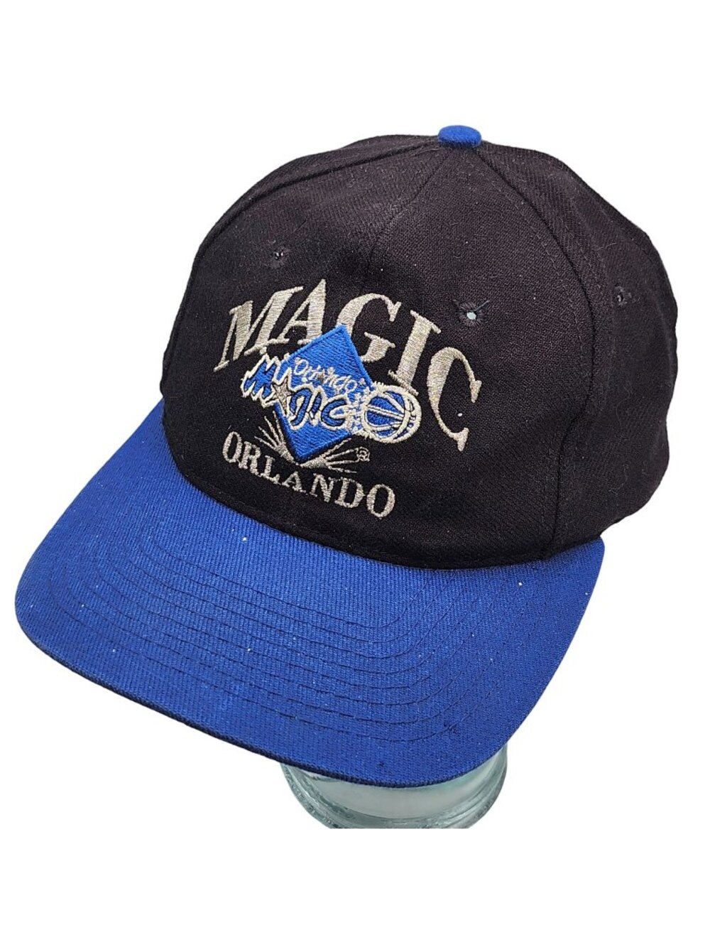 Vintage Orlando Magic Snapback Hat NBA Logo Signature Series  One Size Fits All
